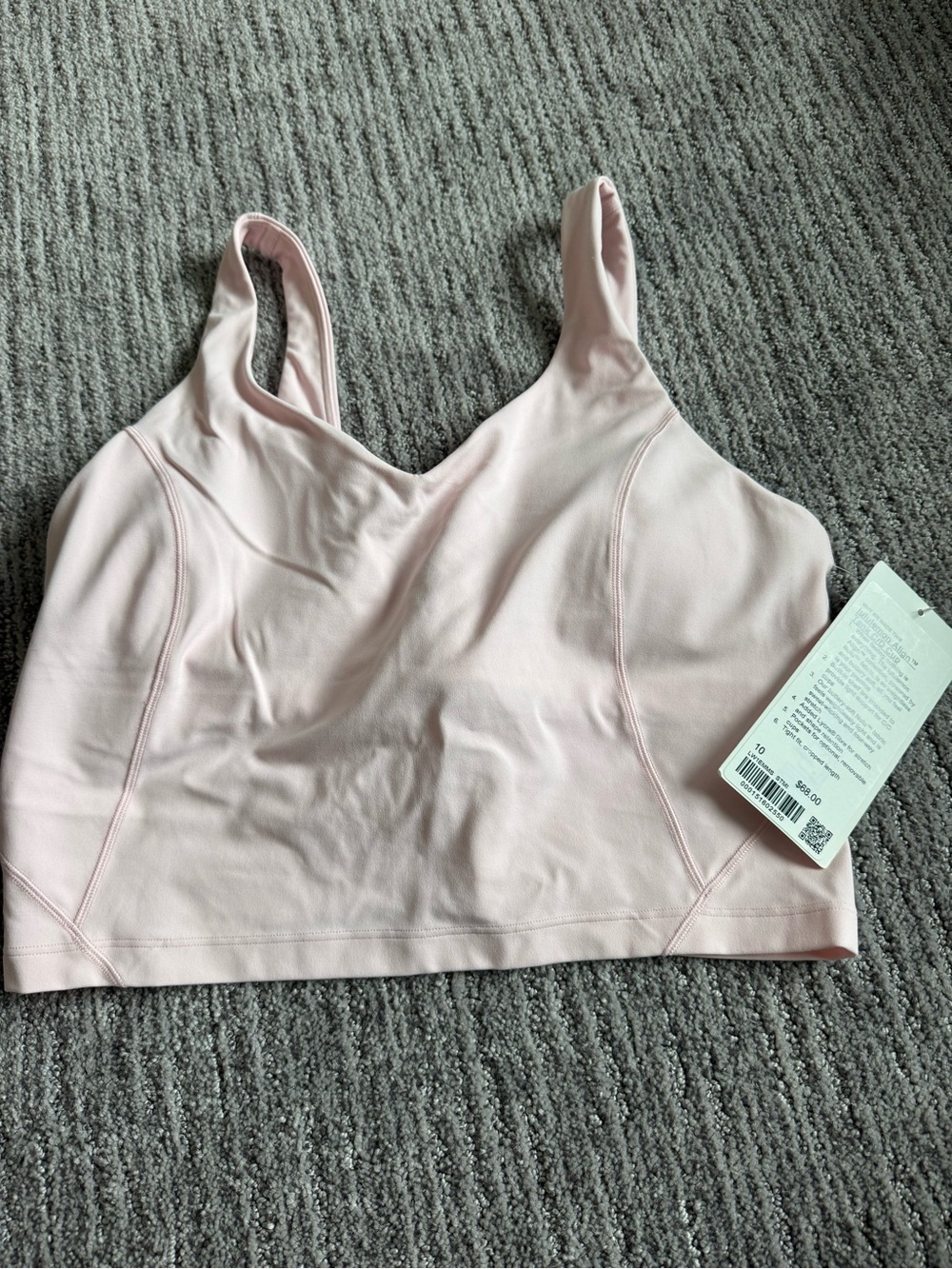 NWT lululemon align tank c/d cup